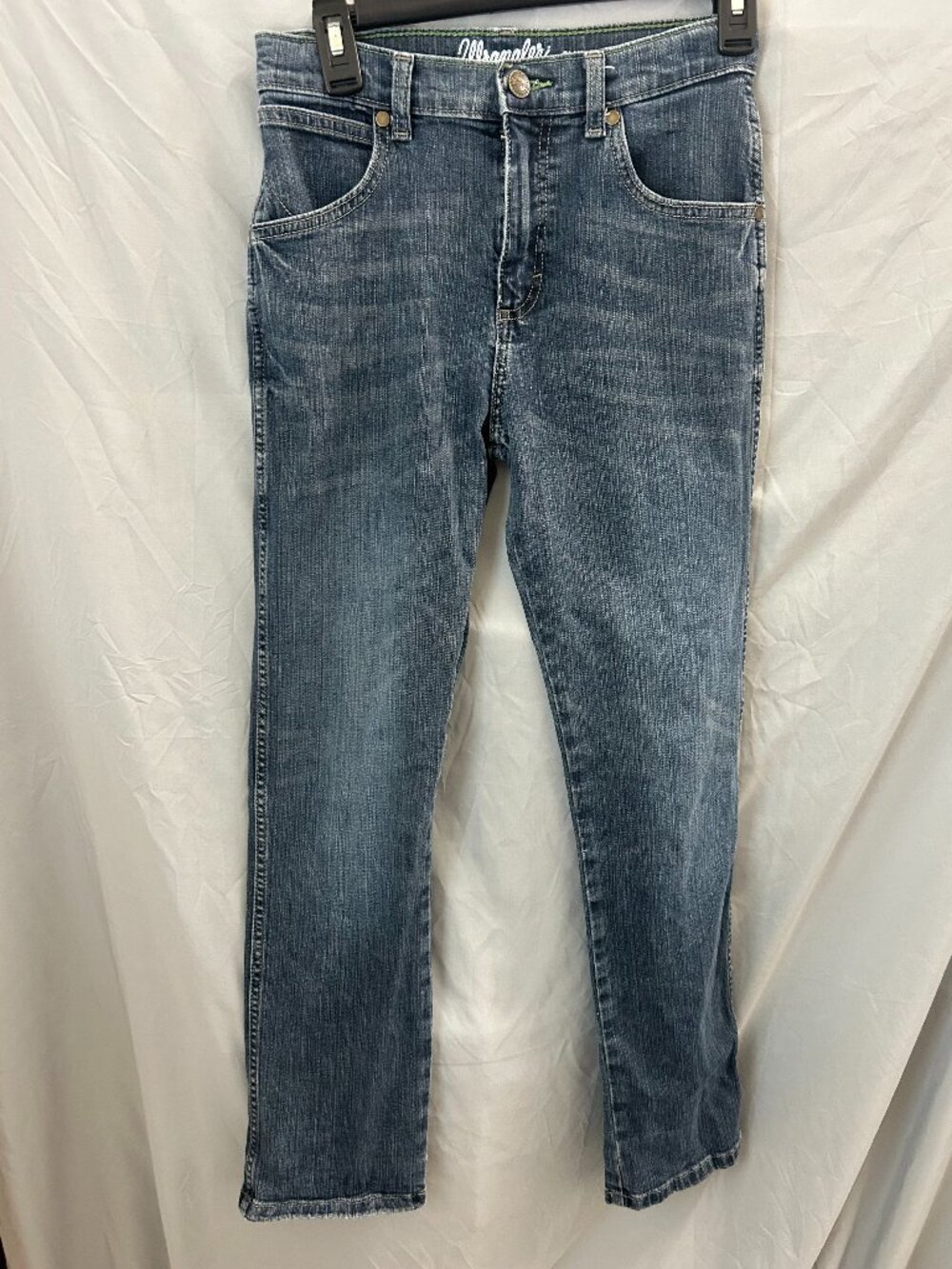 Wrangler Western Retro Boys Size 16 Slim Straight Jeans Adjustable Waist Rodeo